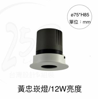 黃忠 / 崁燈